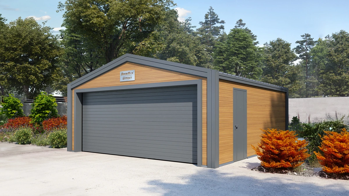 Быстровозводимый гараж EFFECT 36 | Заказать под ключ